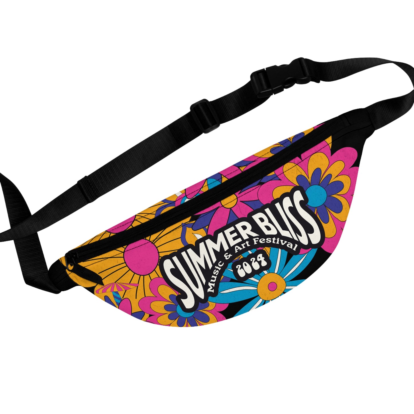 Groovy Flowers Fanny Pack