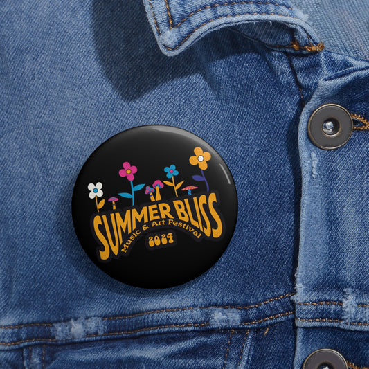 Flowers Pin Button