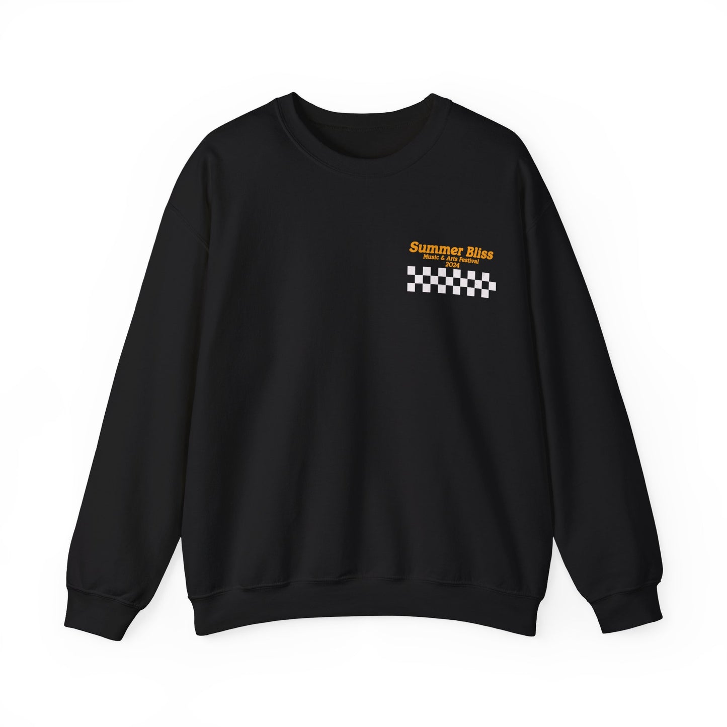 Checkered Crewneck Sweatshirt