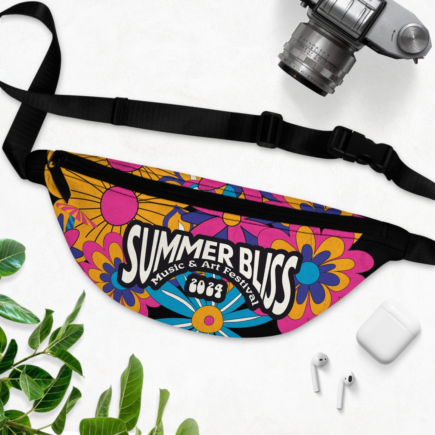 Groovy Flowers Fanny Pack