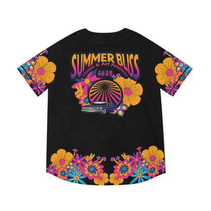 Groovy Flowers Baseball Jersey